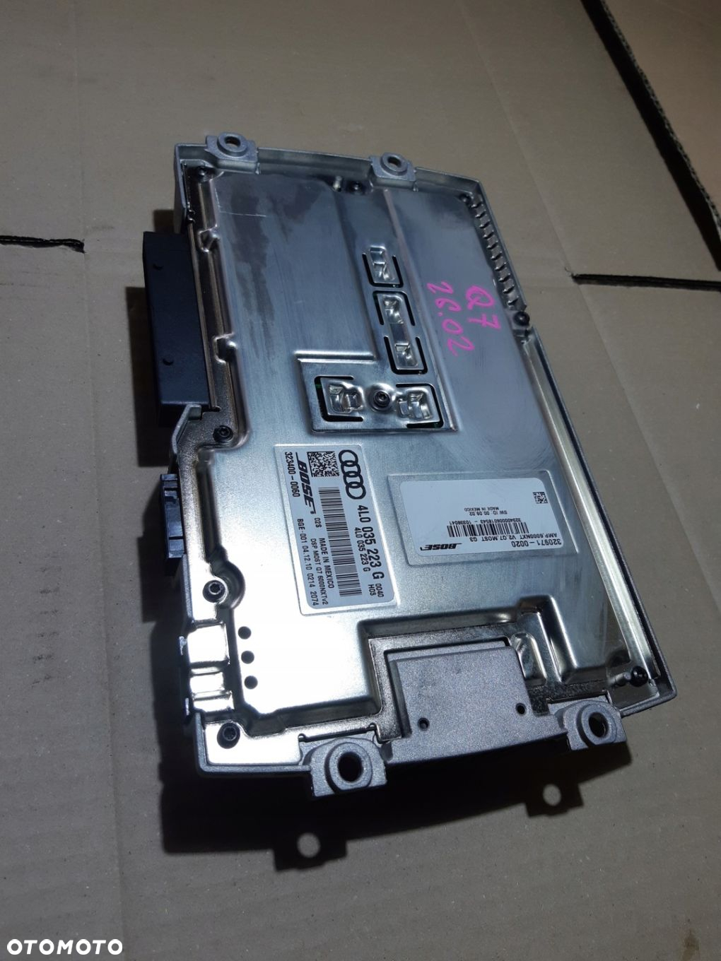 AUDI WZMACNIACZ RADIA Q7 4L A6 BOSE 4L0035223G - 6