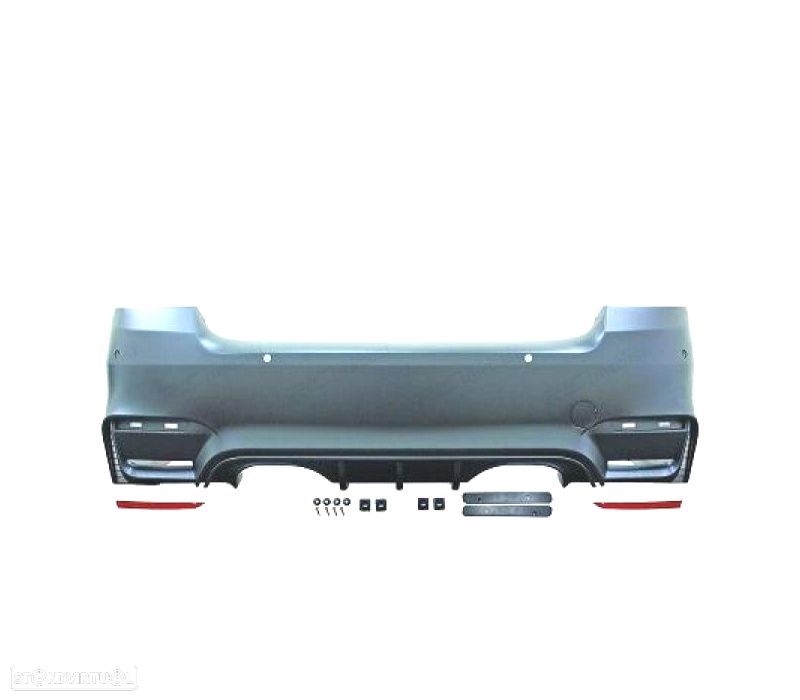 PARA-CHOQUES TRASEIRO BMW E92 E93 LOOK M4 EVO4 - 4