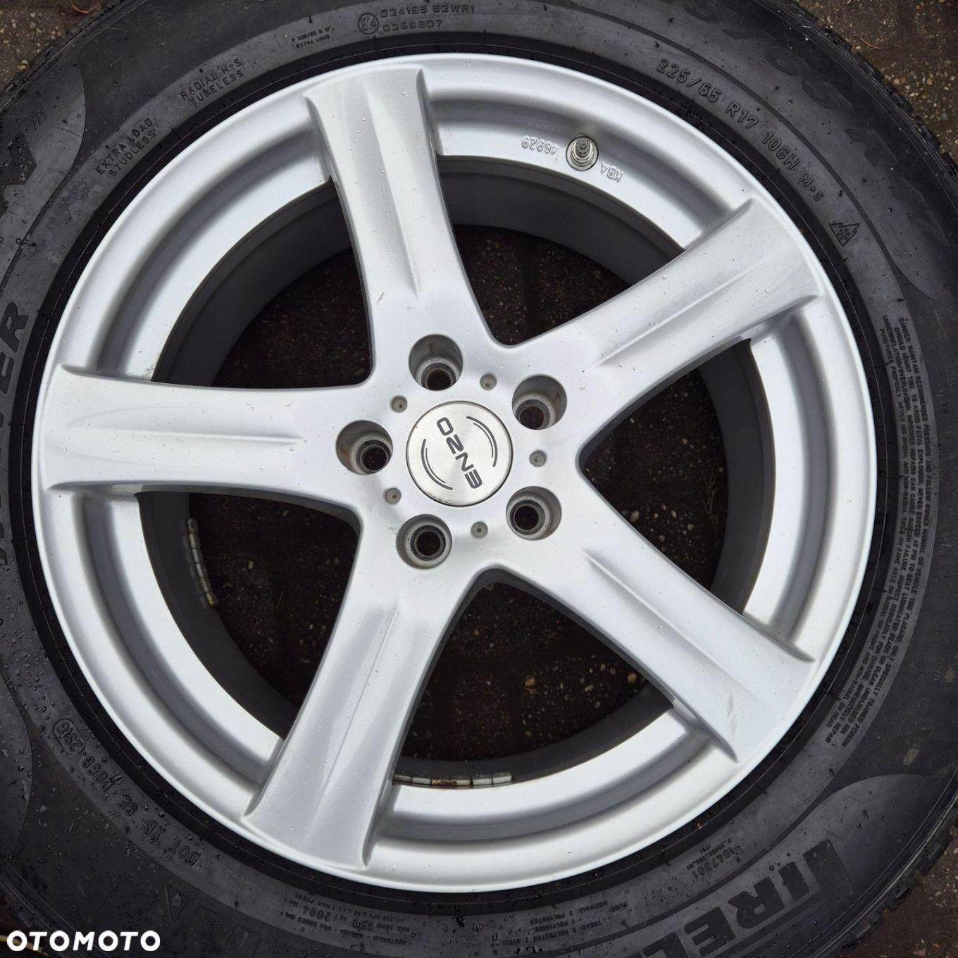 ZIMA KOŁA 17 FORD KUGA EVOQUE FREELANDER 225/65 R17 5x108 CZUJNIKI - 5