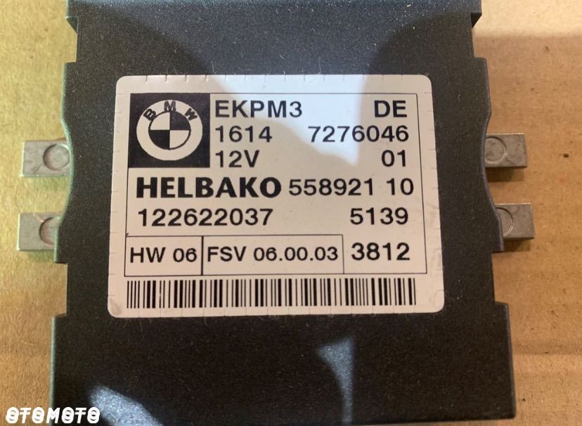 7276046 moduł sterownik pompy paliwa bmw 3 e90 e91 1 e87 e81 x5 e70 x6 e71 - 3