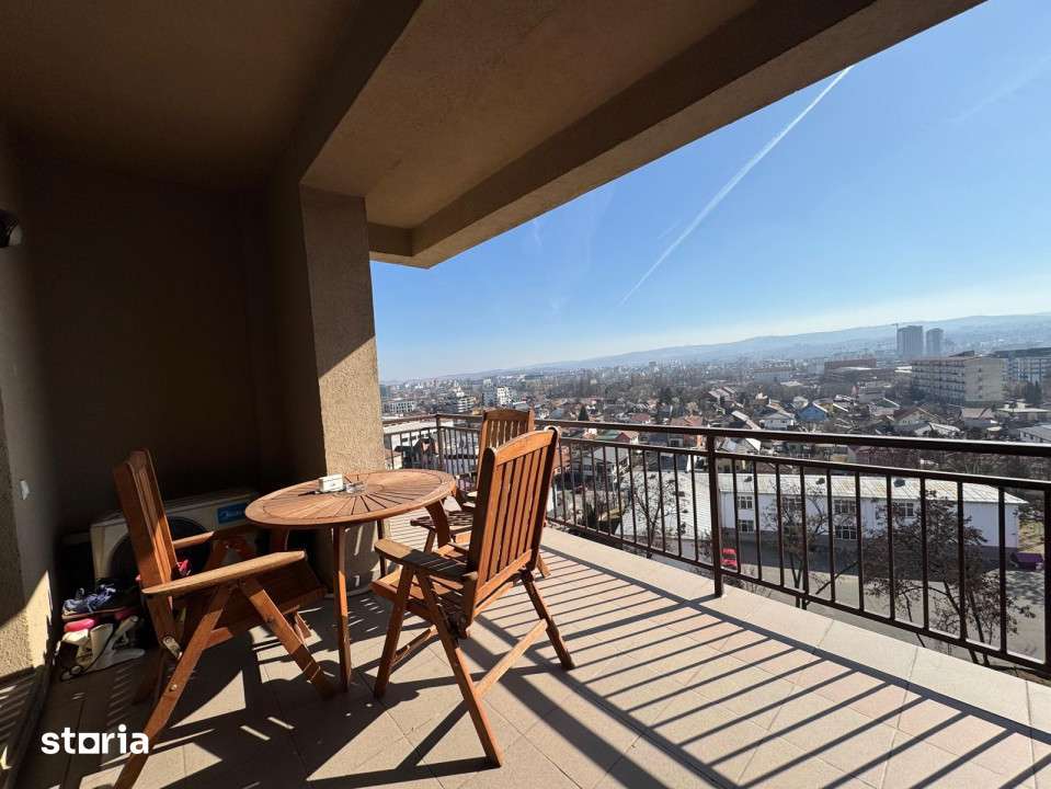 Apartament 3 camere, ultrafinisat, mobilat si utilat, panorama unica ! — fotografia 1