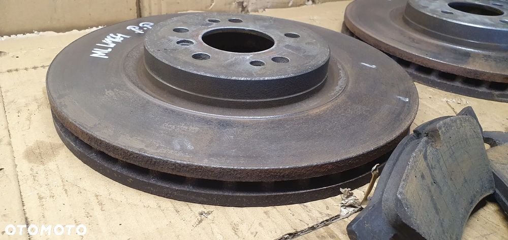 Tarcze hamulcowe przód przednie klocki Mercedes ML W164 - 4