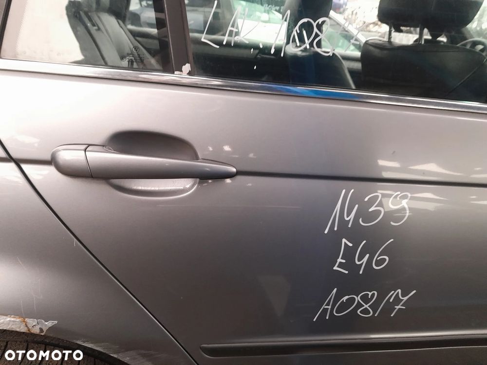 BMW E46 DRZWI PRAWE TYLNE PRAWY TYŁ TOURING KOLOR: A08/7 - 3