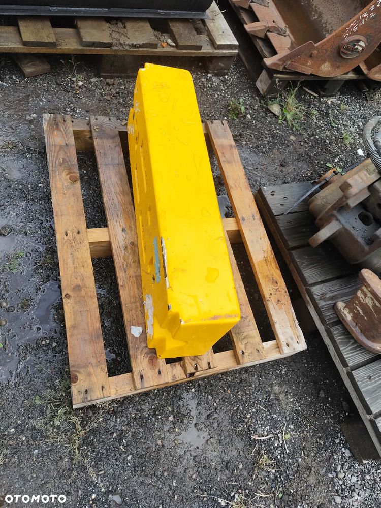 obciążnik balast ciężarek ciężar obciążenie do koparki minikoparki JCB 158kg - 2