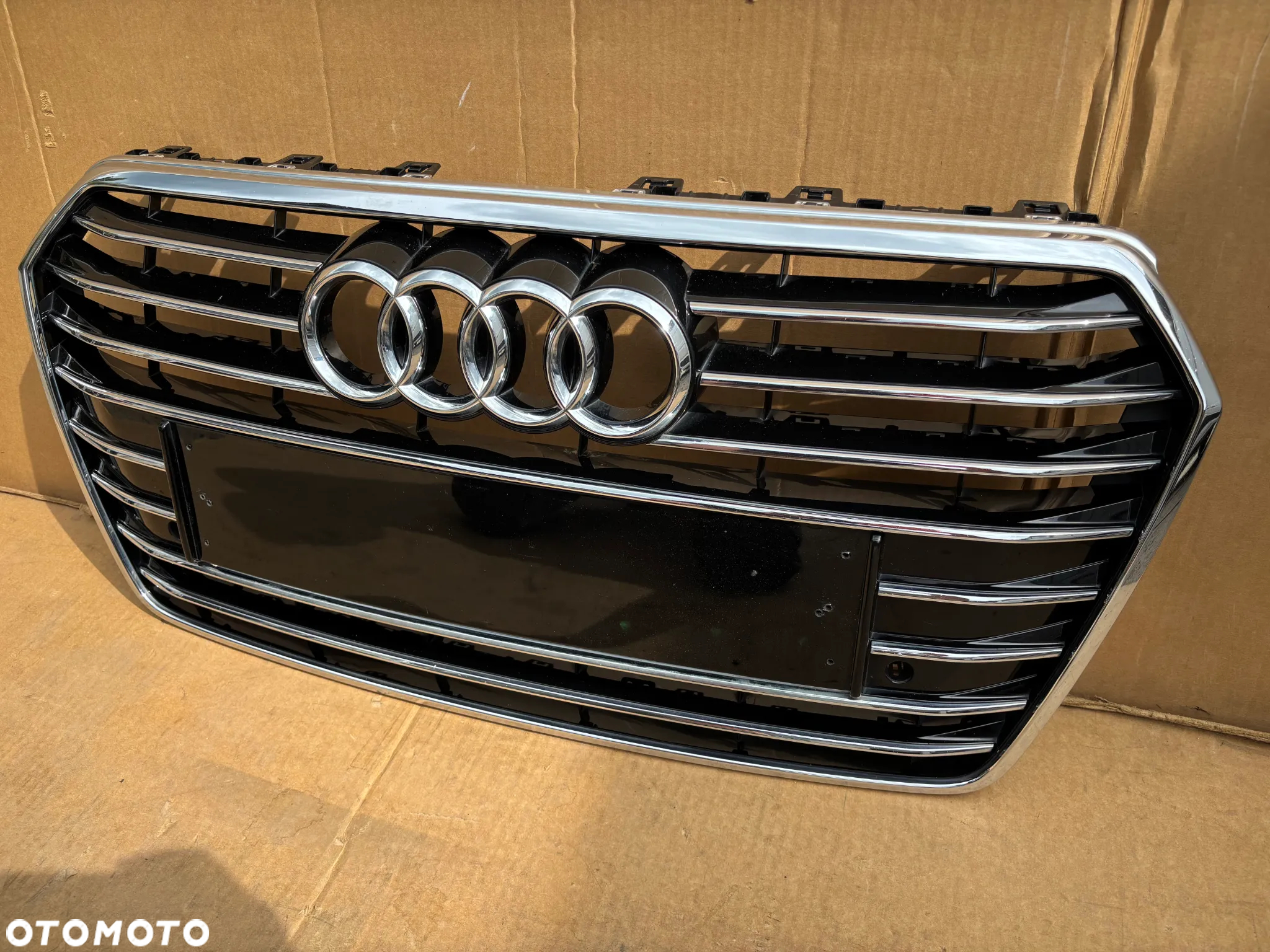 Audi A7 4G8 4G Lift Atrapa Grill Zderzaka Przedniego Przód Oryginalna Ładna PDC 4g8853651G 4g8853651H Znaczek - 3