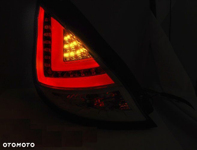 Lampy tyl kpl Neon Red Smoke Ford Fiesta mk7 2008- - 3