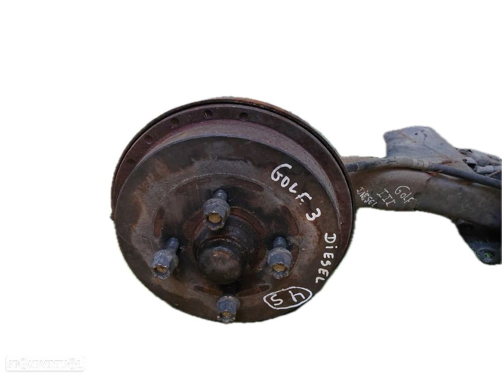 Eixo Traseiro Tambor / Poli Volkswagen Golf Iii (1H1) - 2
