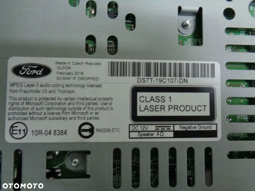 ford mondeo mk5 radio nawigacja cd ds7t-19c107-dn europa - 3
