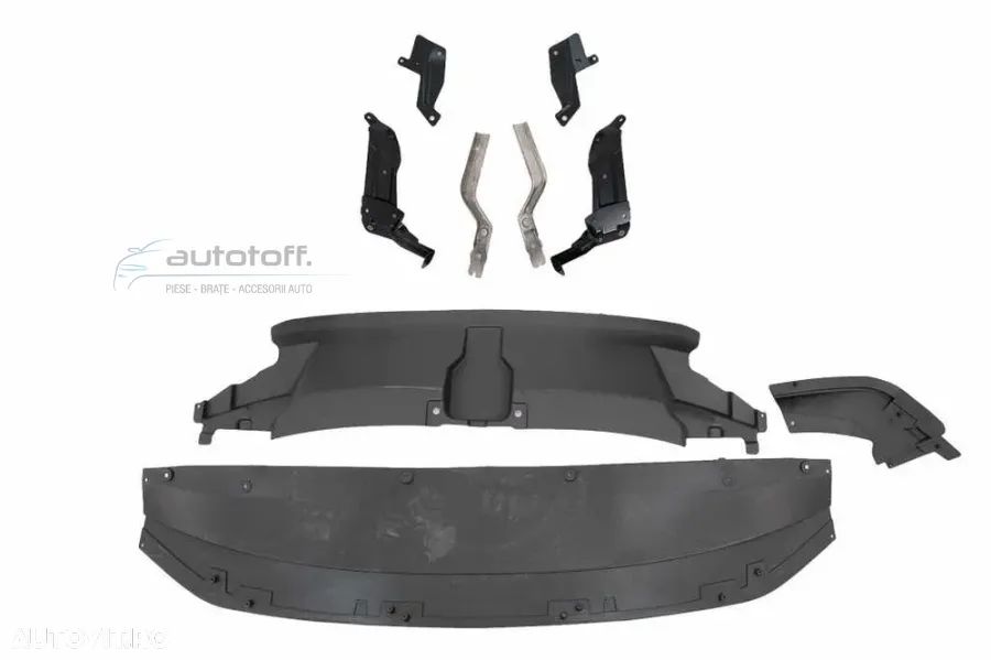Pachet exterior compatibil cu Audi A7 C7 4G (2010-2017) Conversie la Audi A7 C8 (2018+) RS7 Design - 14