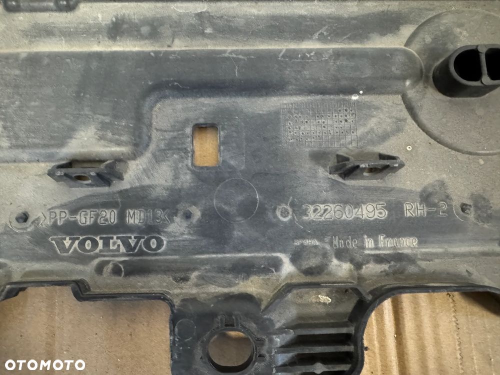 VOLVO XC60 XC 60 wspornik błotnika osłona podłogi kolumna kierownicza - 4