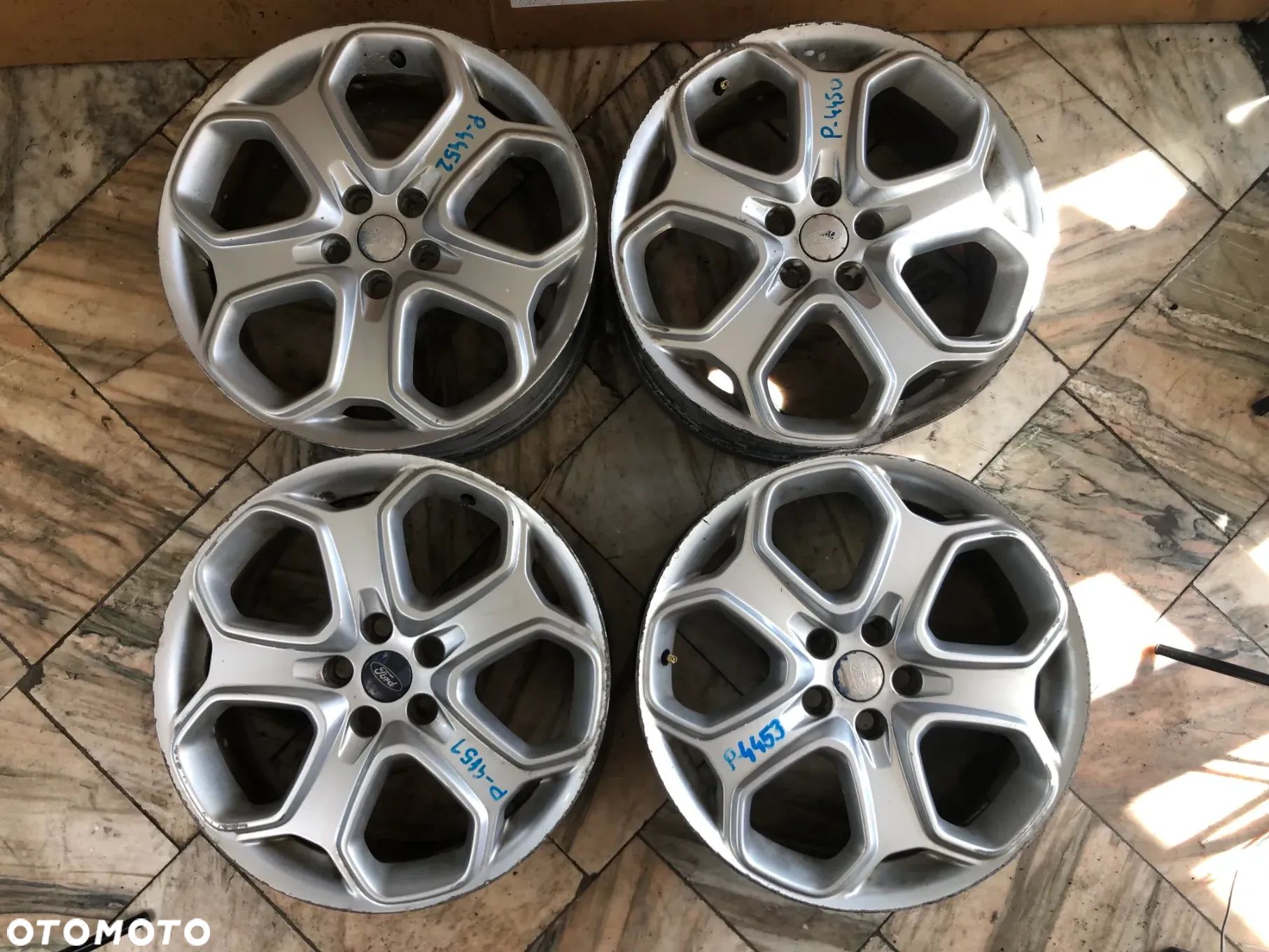Felgi Aluminiowe Alufelgi R18 5x108 63,4 ET 52,5- Komplet -Ford- Gwarancja Wysyłka Montaż - 1