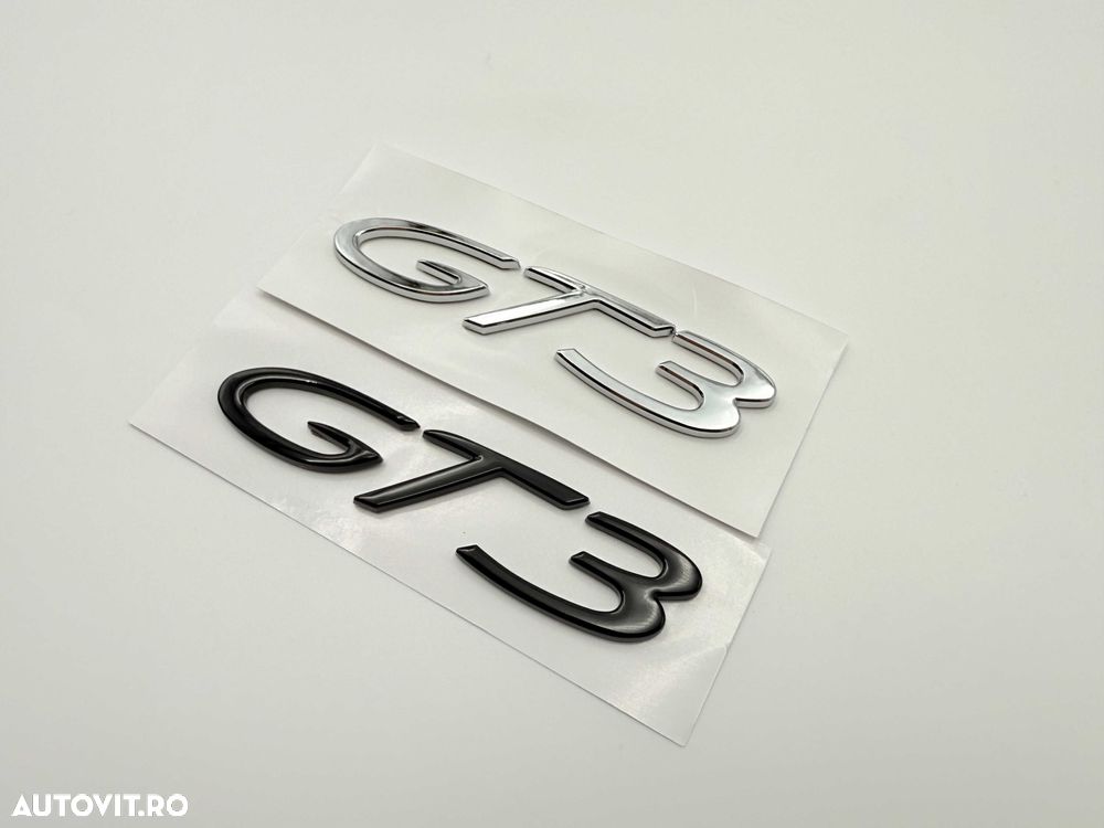 Emblema Compatibila Porsche GT3 spate - 3