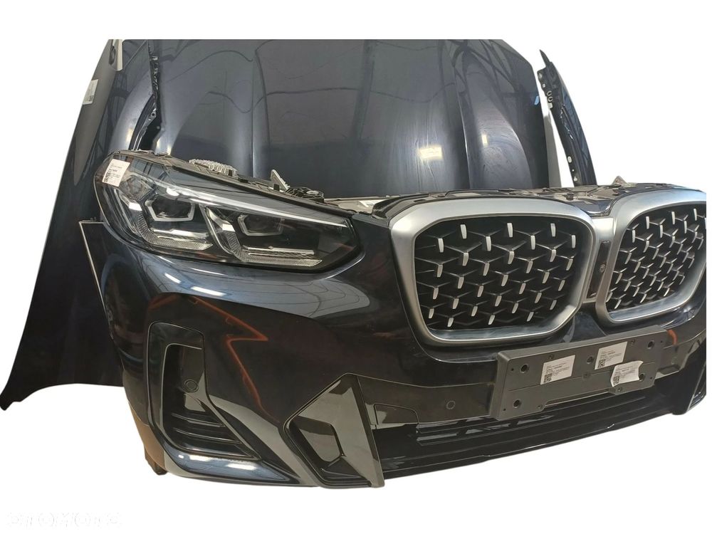 BMW X3 G01 X4 G02 M-PAKIET WZMOCNIENIE LAMPY MASKA ZDERZAK PRZÓD BŁOTNIKI CHŁODNICE X3 G01 X4 G02 MODEL SILNIKA 3.0iX 2. - 5