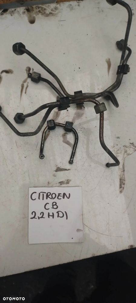 CITROEN C8 2,2hdi peugeot przewody wtryskowe przelewy wtrysków - 1