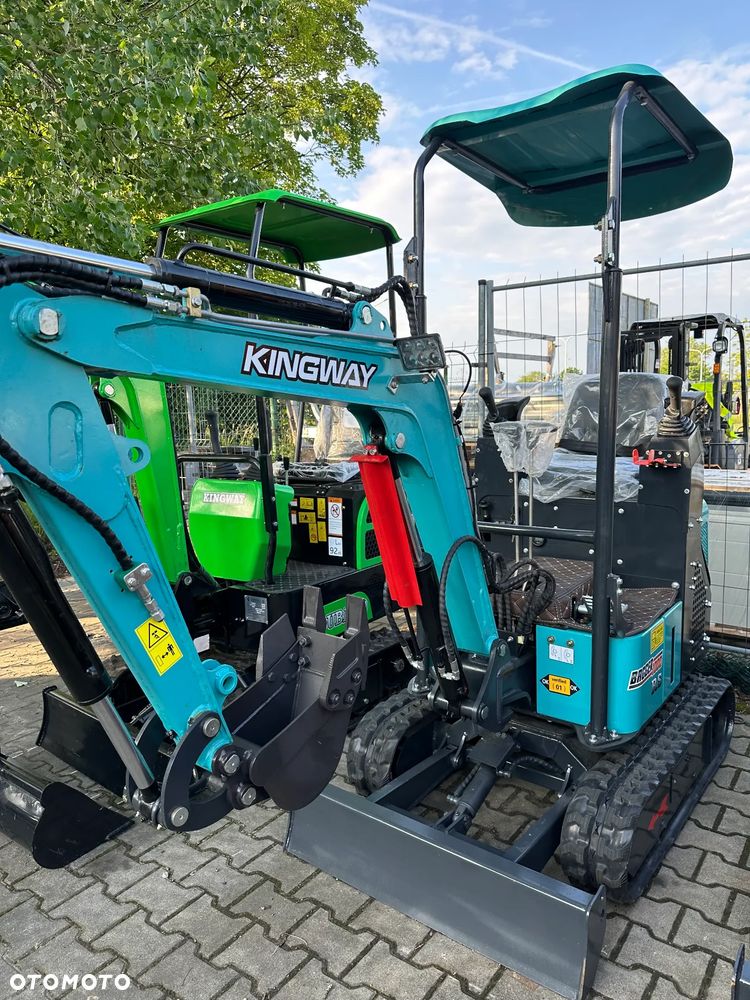Kingway BAGGER 1000 Joistick Ramię Skrętne 1200kg 3 łyżki - 18