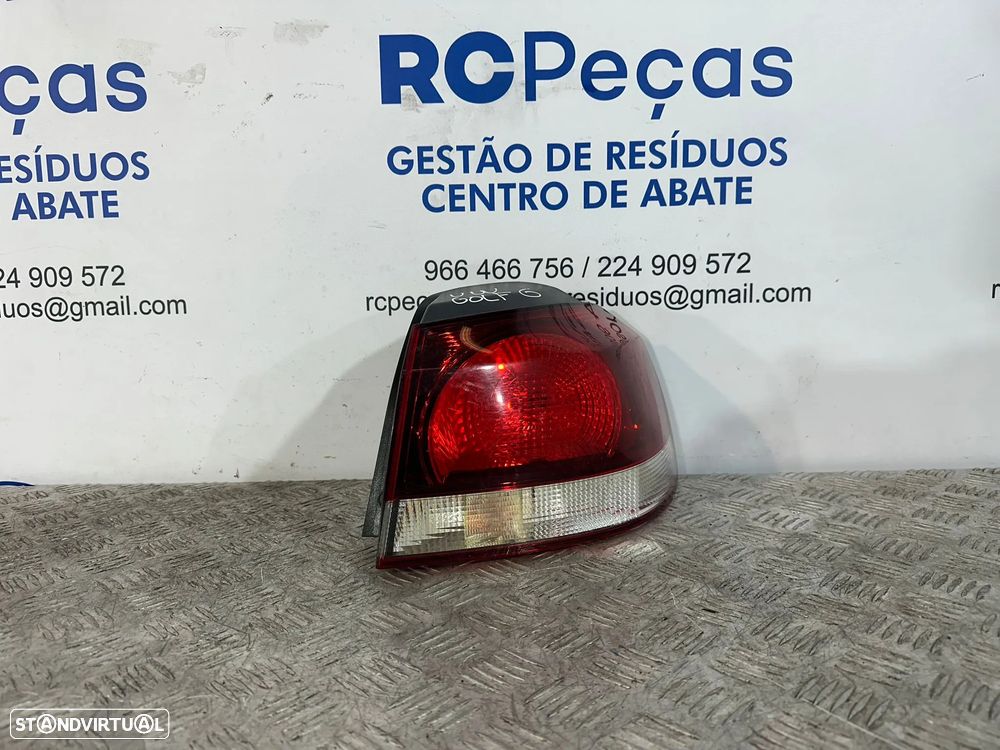 .Conjunto Farolins Tras Traseiro Esquerdo Direito Original Volkswagen VW Golf 6 Mk6 5k0945096M 5k0945095F 2008 - 2013 - 9