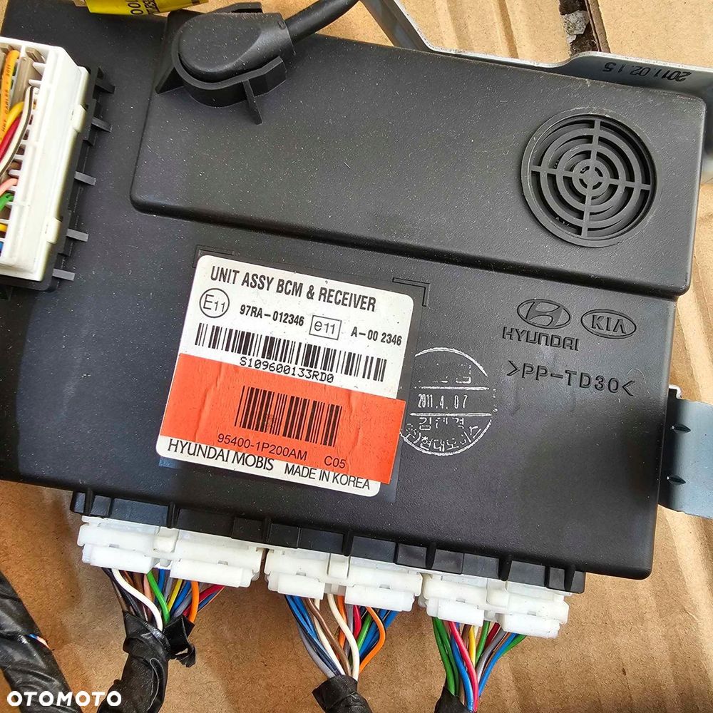 kia venga 1.6 crdi zestaw startowy komputer moduł stacyjka - 4