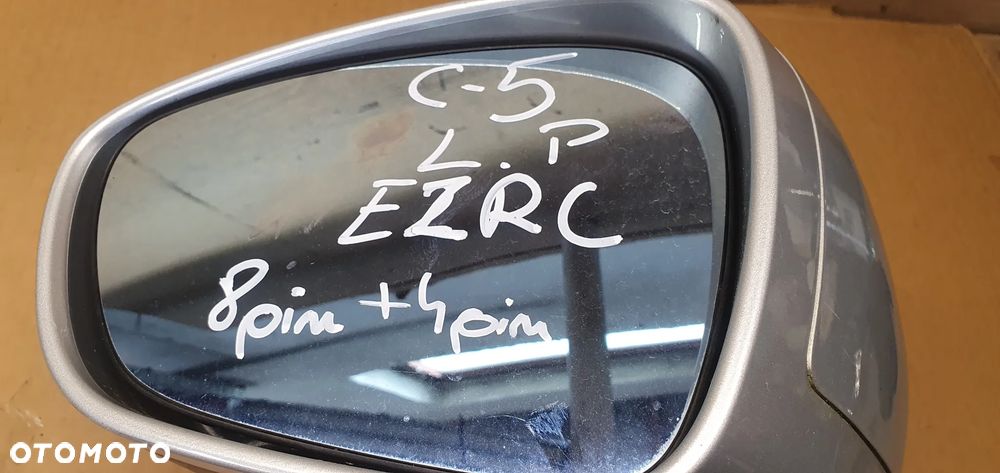 Lusterko lewe elektryczne 12 PIN 8+4 PIN Citroen C5 III UK EZRC - 8