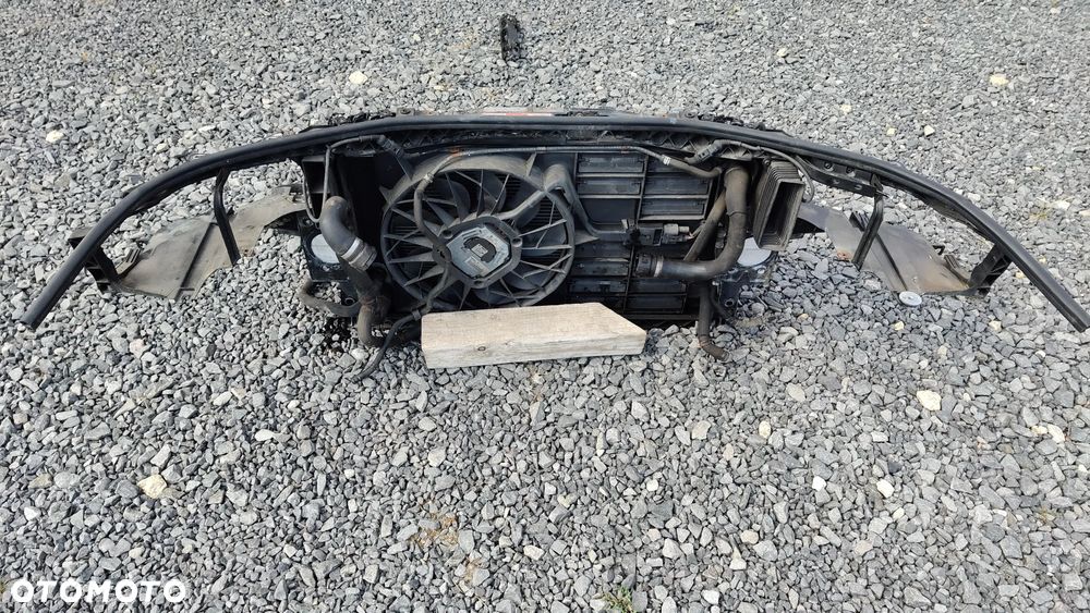 AUDI A8 D3 LIFT BENZYNA FSI WZMOCNIENIE CZOŁOWE Pas Przedni Przód Chłodnice - 12