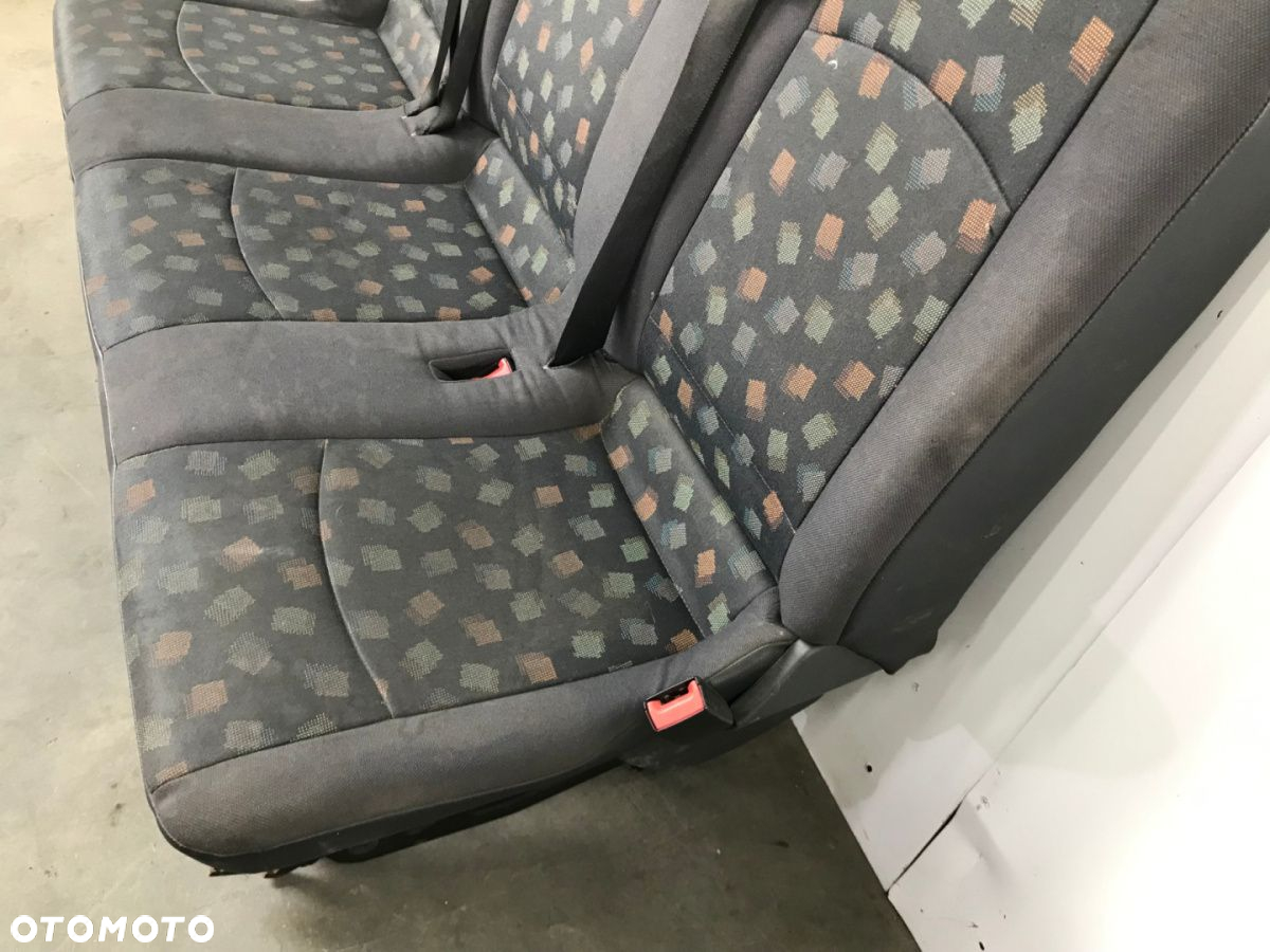 Fotele Mercedes Vito W639 Viano 03-14r. 8 osobowy kanapa trzeci 3 rząd komfort komplet ORYGINALNE - 2