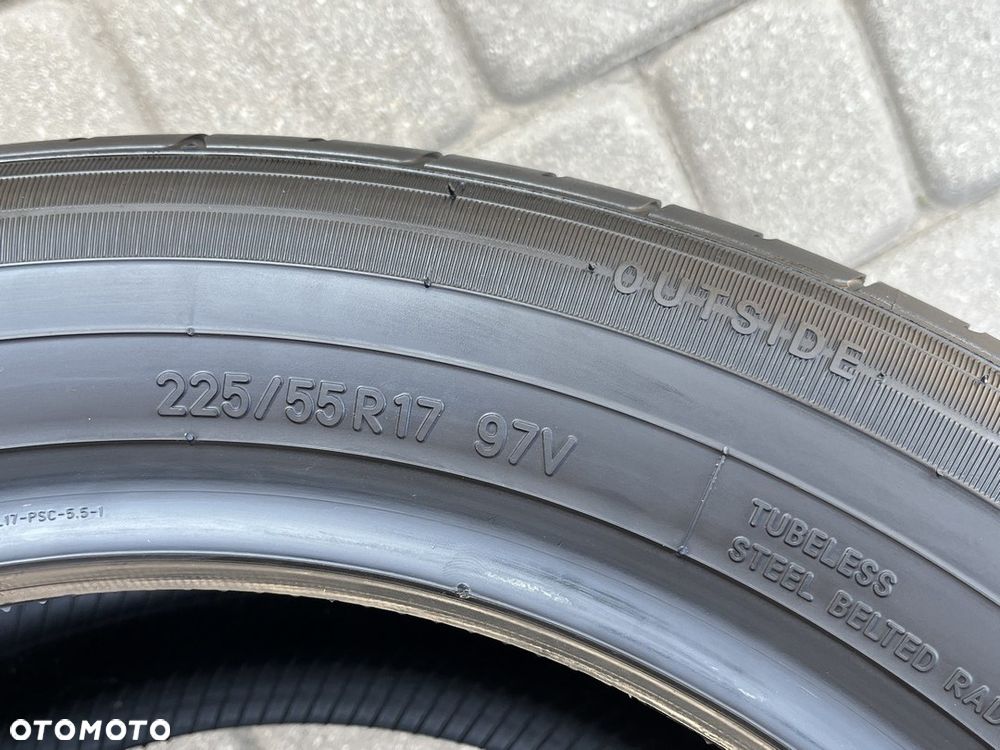 CZTERY LETNIE OPONY TOYO PROXES 225/55 R17 97V  7,5 MM BIEŻNIKA 2022 ROK LATO - 7