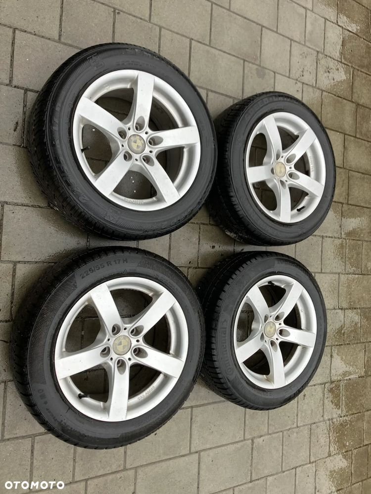 KOŁA ZIMOWE BMW E38 KBA46989 17 CALI 8J 5x120 ET29 IS29 225/55/17 OPONY ZIMOWE - 2