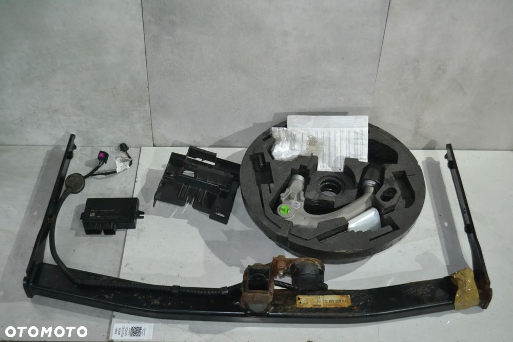 AUDI A3 8P SPORTBACK HAK HOLOWNICZY WYPINANY AL-KO 8P4800491C MODUŁ 1K0907383F KULA 8P0800495 WIĄZKA ORYGINAŁ POMORSKIE - 1