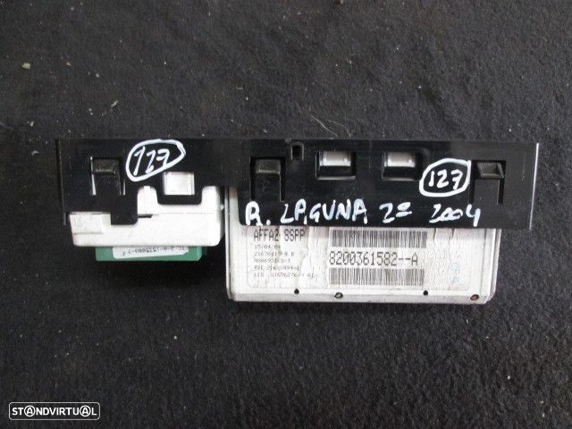 Display Relogio 8200361582 A RENAULT LAGUNA 2 2004 RENAULT LAGUNA 2 SW 2004 1.9DCI 120CV 5P CINZA - 3