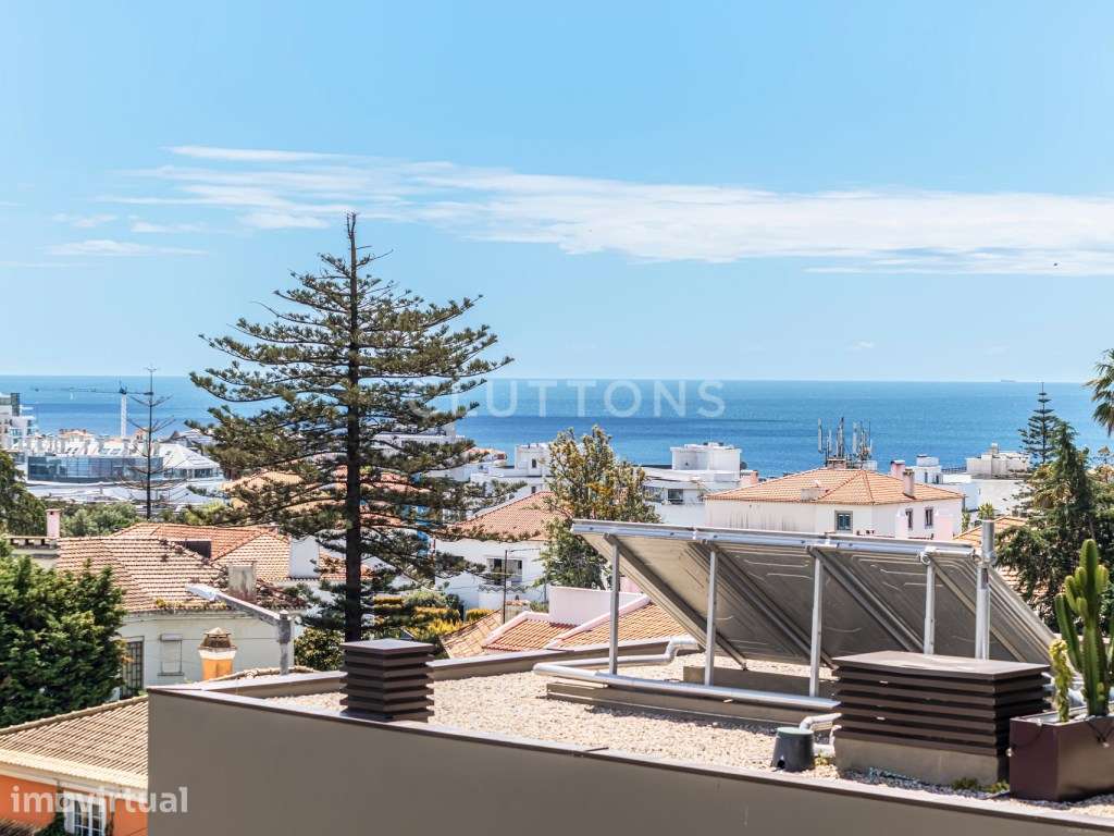 Venda Moradia T3 | Condomínio, Piscina privada e vista mar, Estoril... - Grande imagem: 2/31