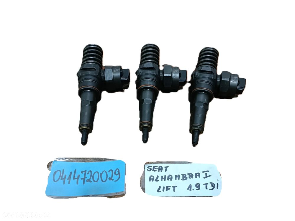 * Seat Alhambra I VW Sharan 99-09 r. 1,9 TDI POMPOWTRYSK wtryskiwacz 1 szt. 0414720029 - 2