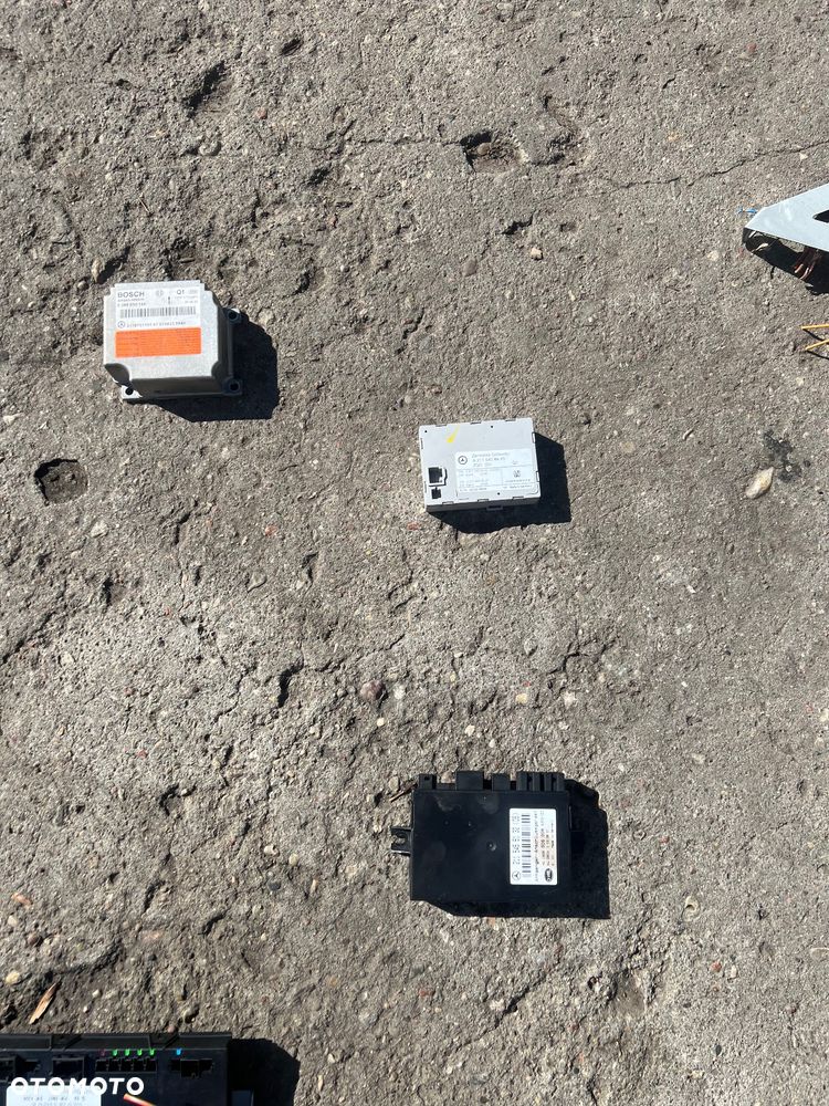 Mercedes w211 w 211 lift radio panel sterowania licznik schowek moduł komfortu moduł haka moduł air bag moduł pdc włącznik świateł lewarek biegów - 5