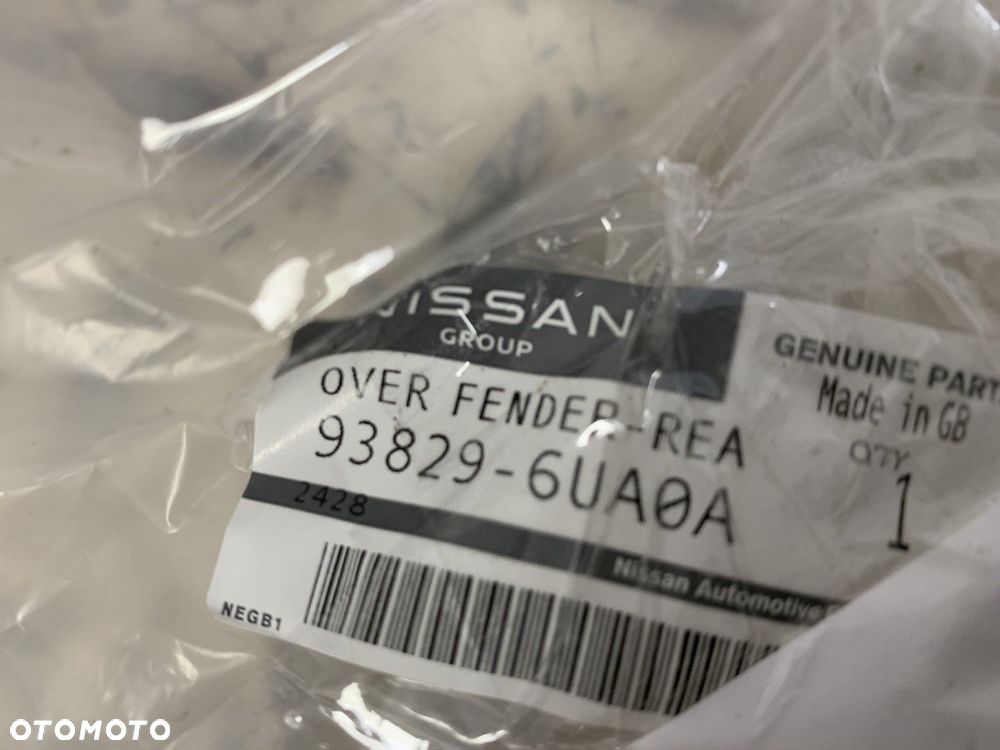 NOWA ORYGINALNA LISTWA BŁOTNIKA LEWY TYŁ LEWA TYLNA NISSAN QASHQAI III 3 J12 21-26 938296UAOA - 7