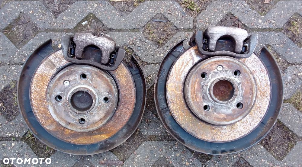 Opel Astra H hamulce tył tarcze klocki zaciski - 1