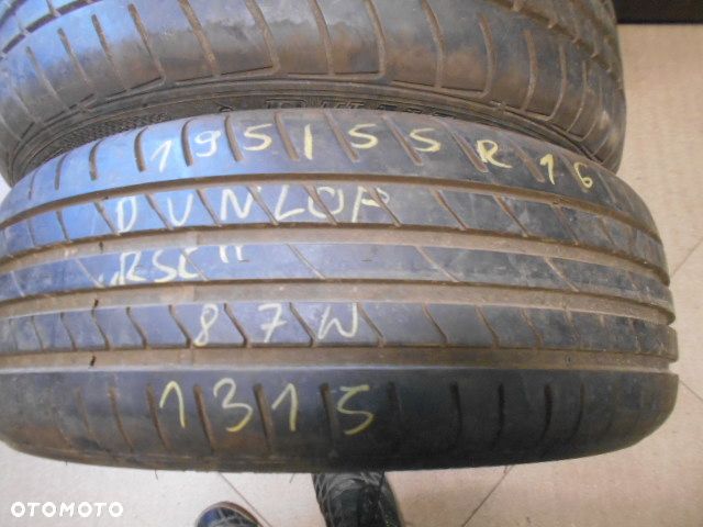 Opony 195/55r16 dunlop sp sport maxx tt rsc dsst run falt 7,6mm lato para - 2