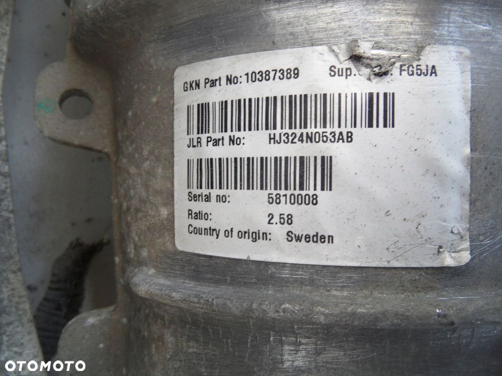 MOST TYŁ TYLNY DYFER HALDEX RANGE ROVER DISCOVERY IV SPORT JAGUAR E PACE - 1