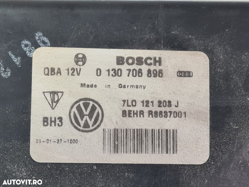 Electroventilator Porsche Cayenne Facelift 3.0 D 2007 - 2010 Automata (1060) 7L0121208J - 3