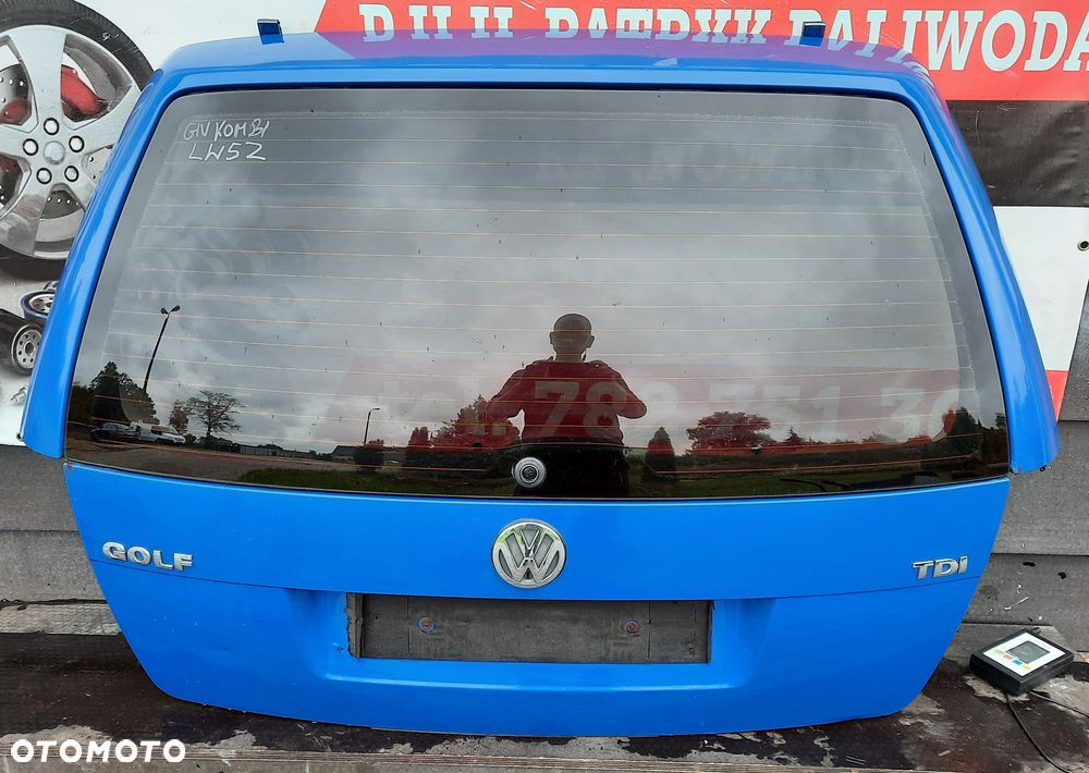KLAPA BAGAŻNIKA VW GOLF IV KOMBI Bora LW5Z - 2