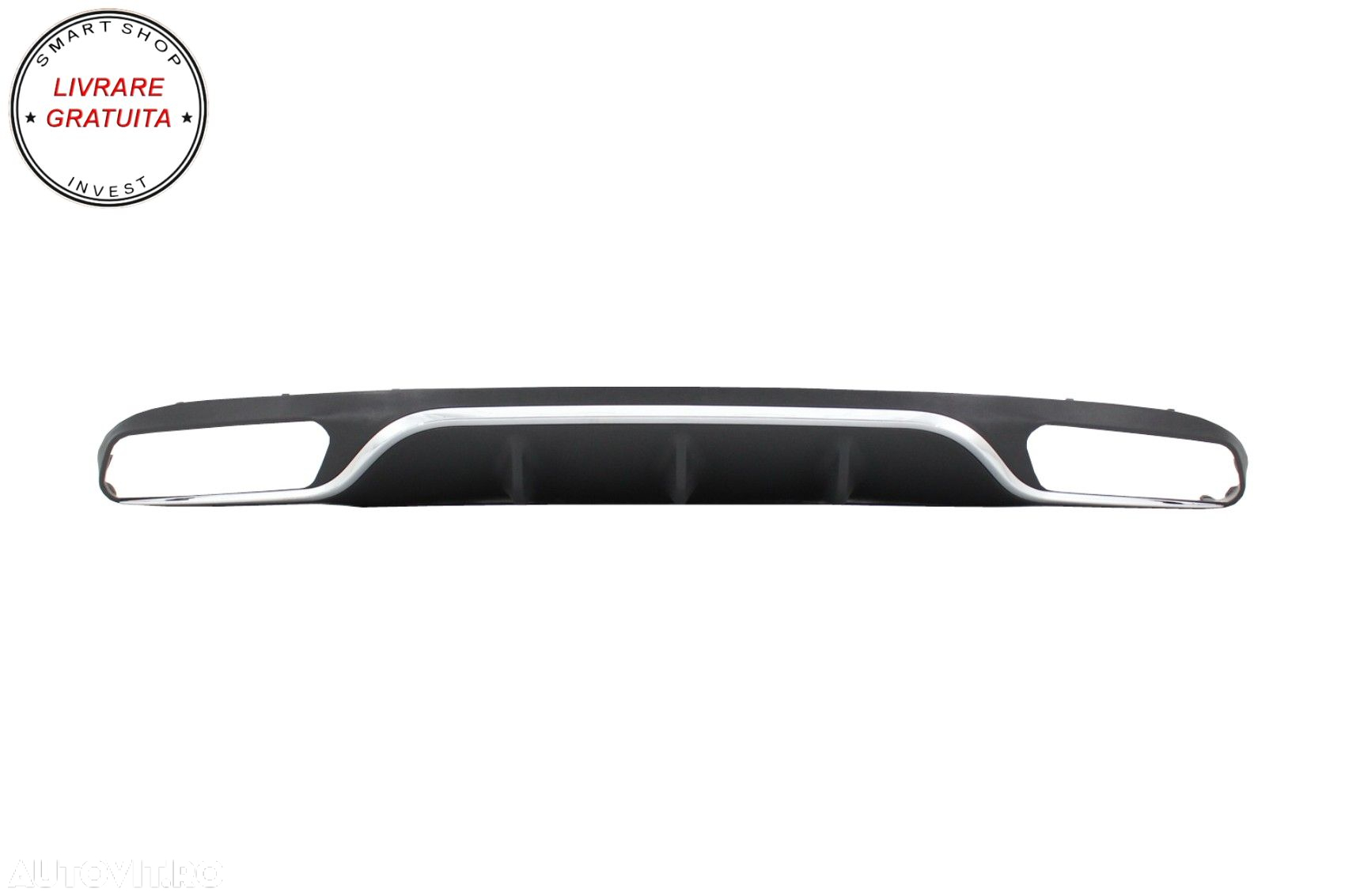 Difuzor Bara Spate cu Ornamente Tobe Mercedes E-Class W213 S213 Standard (2016-201- livrare gratuita - 2