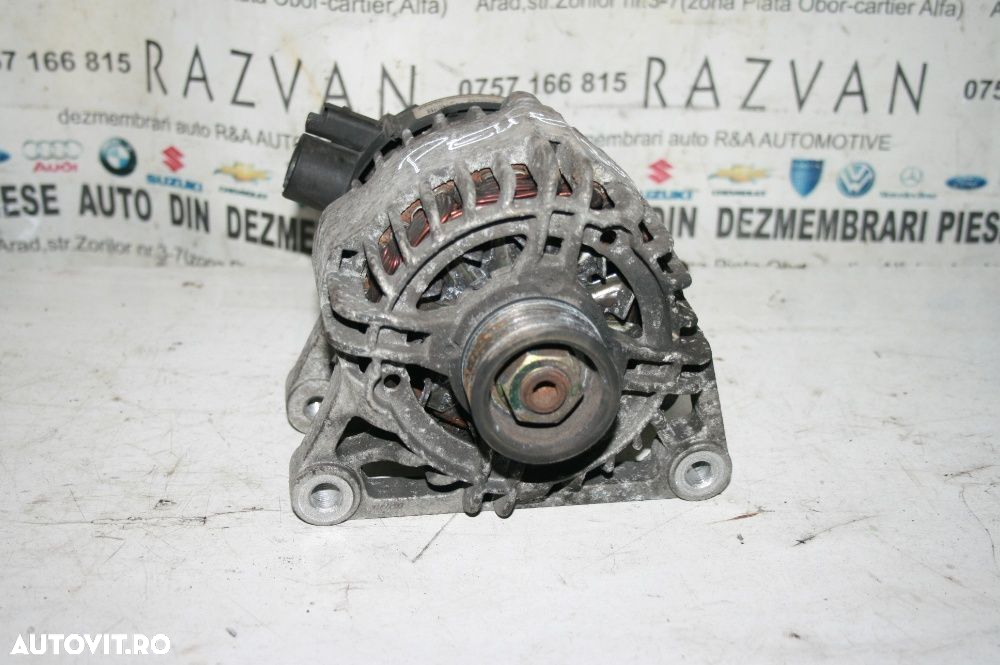 Alternator Peugeot 307 1.6 Benzina Cod Motor NFU Cu Garantie - 2