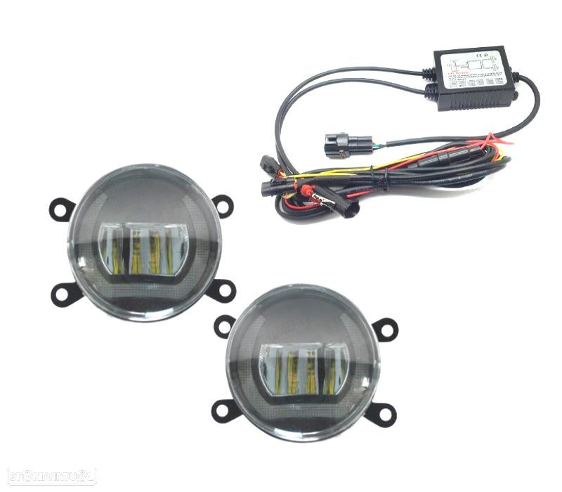 KIT DE LÂMPADAS LED DE LUZ DIURNA PARA CARROS - 1