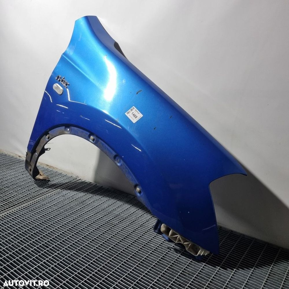 Aripa Dreapta Fata Nissan Qashqai 2007 - 2010 4 Usi BLUE BV5G (1468) - 2