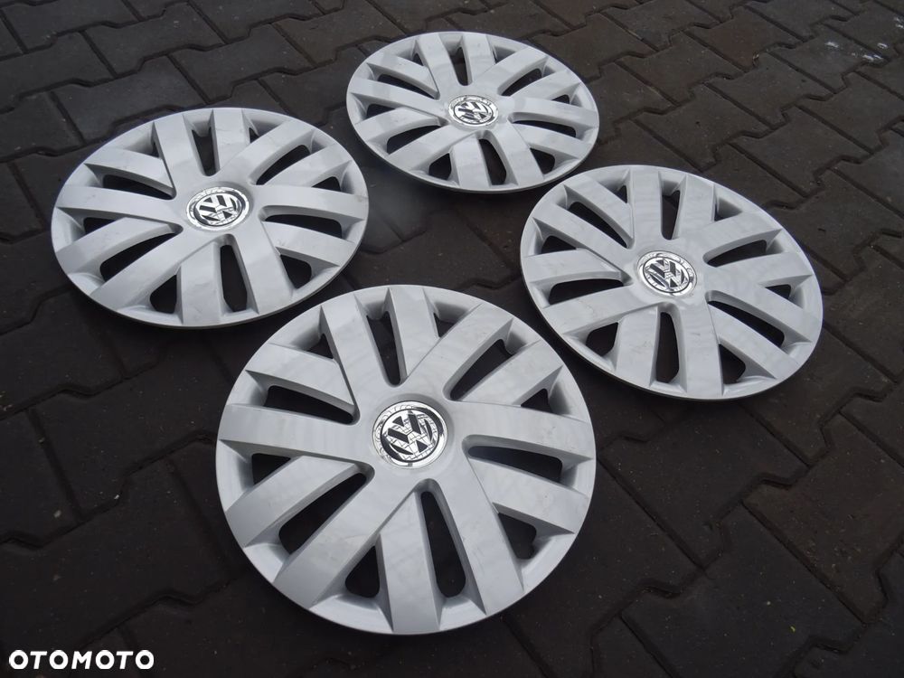 VOLKSWAGEN Oryginalne Kołpaki 15 na spinki - 1