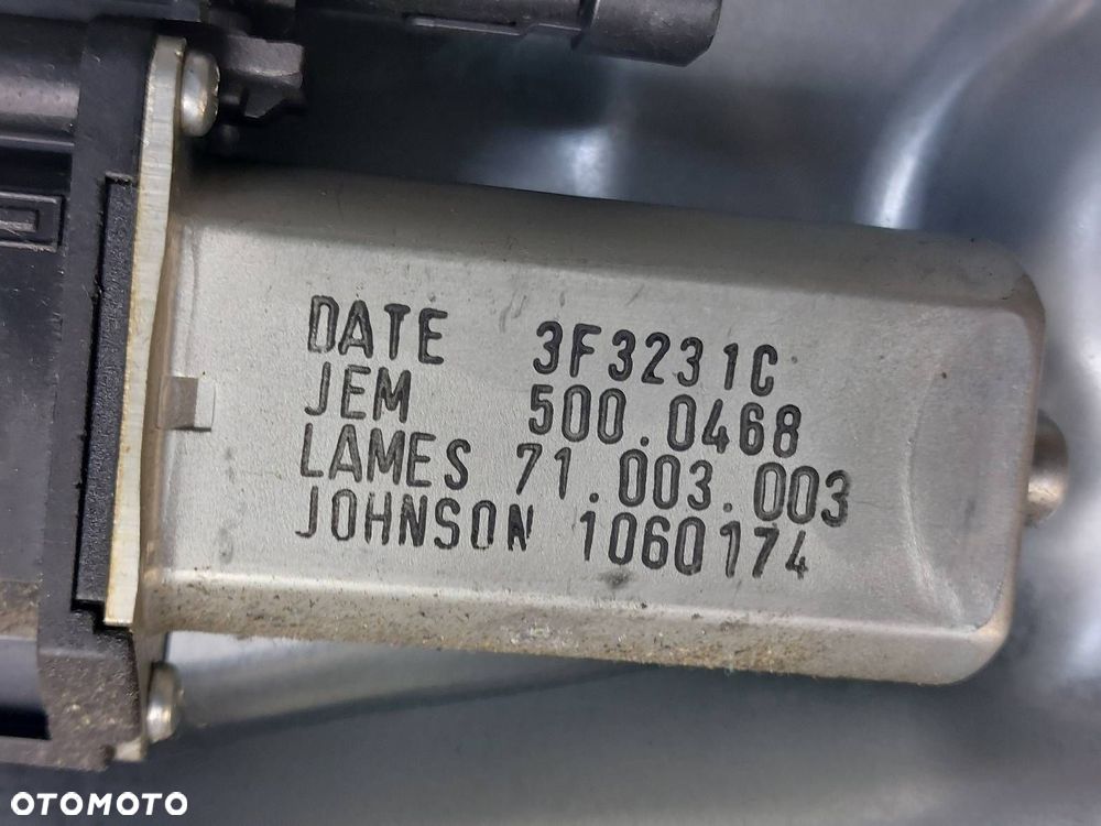 MECHANIZM PODNOŚNIK SZYBY LEWY PRZÓD ELEKTRYCZNY CROMA 00517461300 - 3