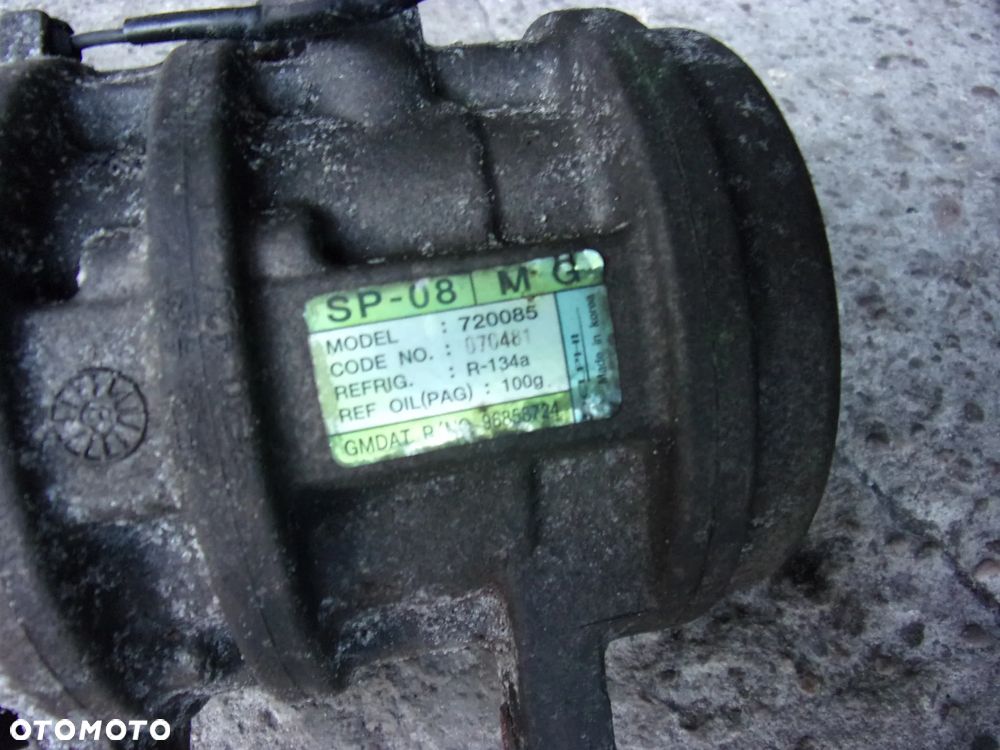 Kompresor sprężarka klimatyzacji Daewo Matiz 1,0 8V 720085 - 2