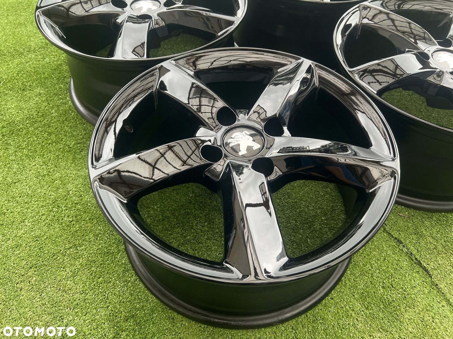 KOMPLET FELG FELGI ALU MEGA WHEELS PEUGEOT CITROEN DS 16 4X108 ET26 - 1