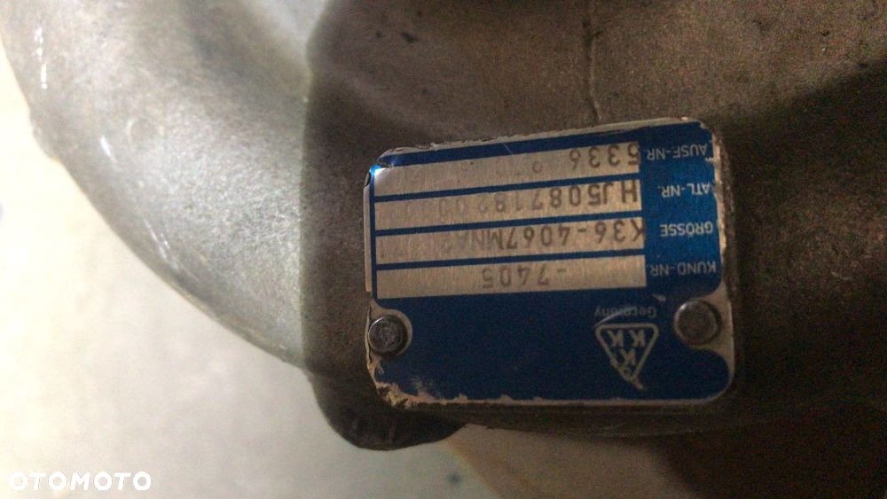 Turbosprężarka MAN Turbiny K29 / K27 / K31 3533915 L2000 do regeneracji - 10