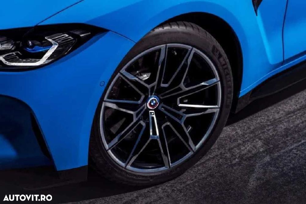 Set 4 Embleme Jante BMW 56mm / 68mm Editie 50 De Ani Capace Roti Sigle - 5