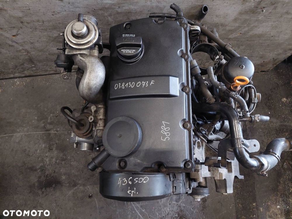 SILNIK DIESEL + UKŁAD WTRYSKOWY + TURBINA VW PASSAT B5 ATJ WYPRZEDAŻ - 7