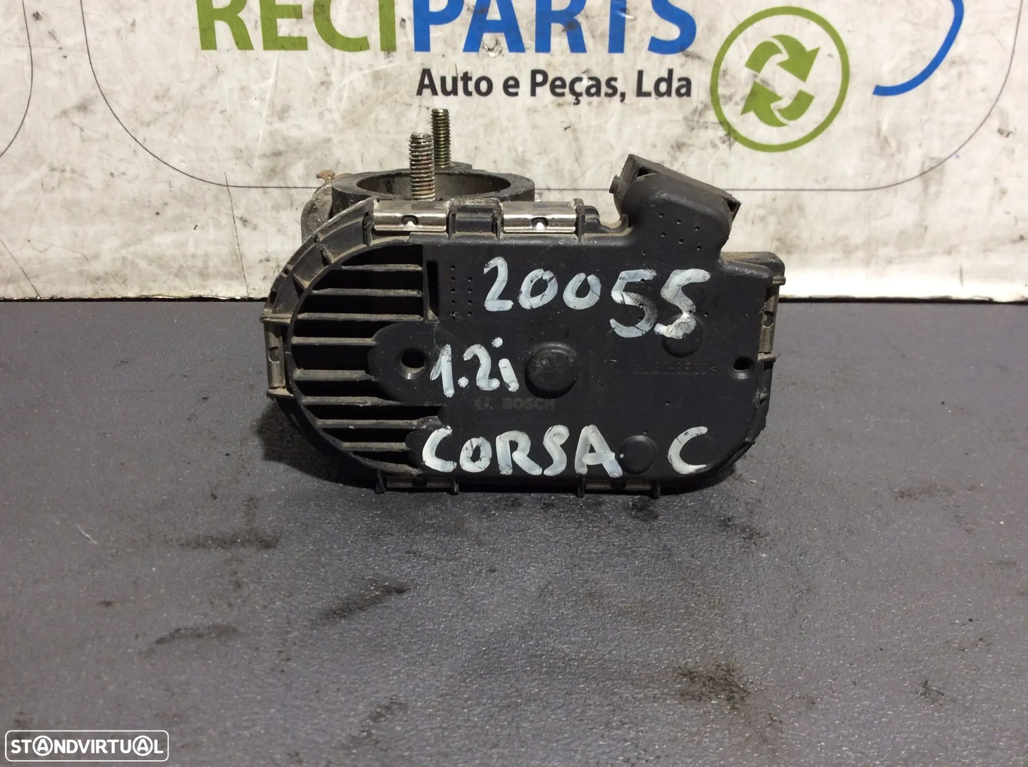 Borboleta da admissão Opel Corsa C 1.2 i - 1