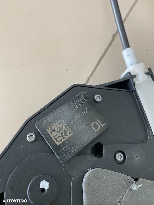 Broasca incuietoare usa deapta spate Volvo V60 S60 2012+ 31301743 - 2